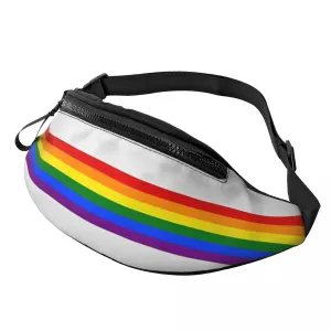 Rainbow Stripe Bum Bag