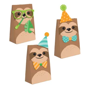 Sloth Party Treat Bags - 8 Pkt