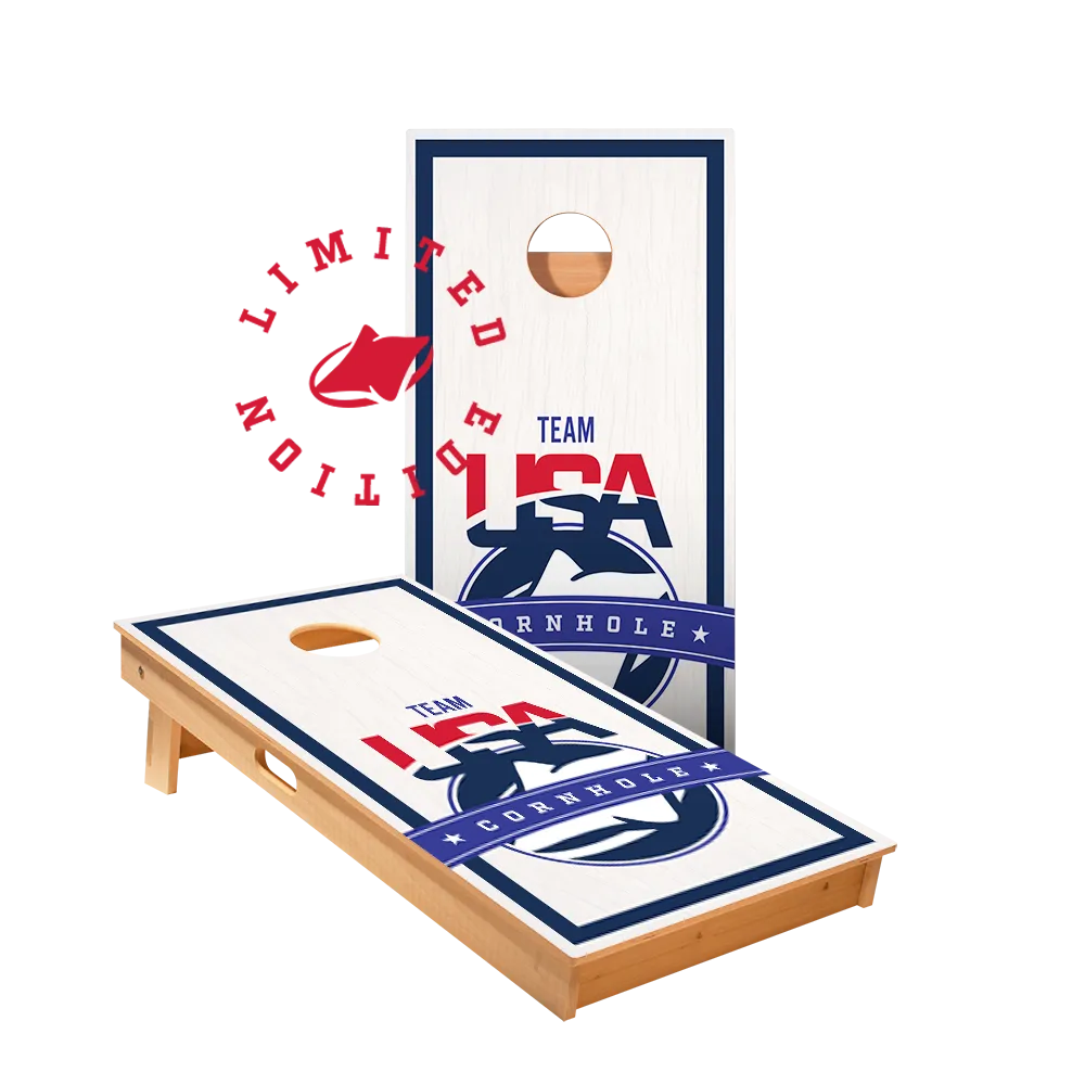 Team USA Cornhole Limited Edition Star Cornhole Boards  | 09.24 Drop