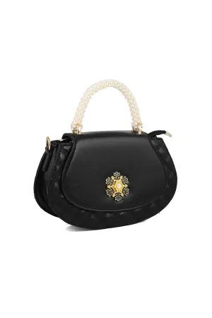 Top Handle Hand Bags B15079-Black