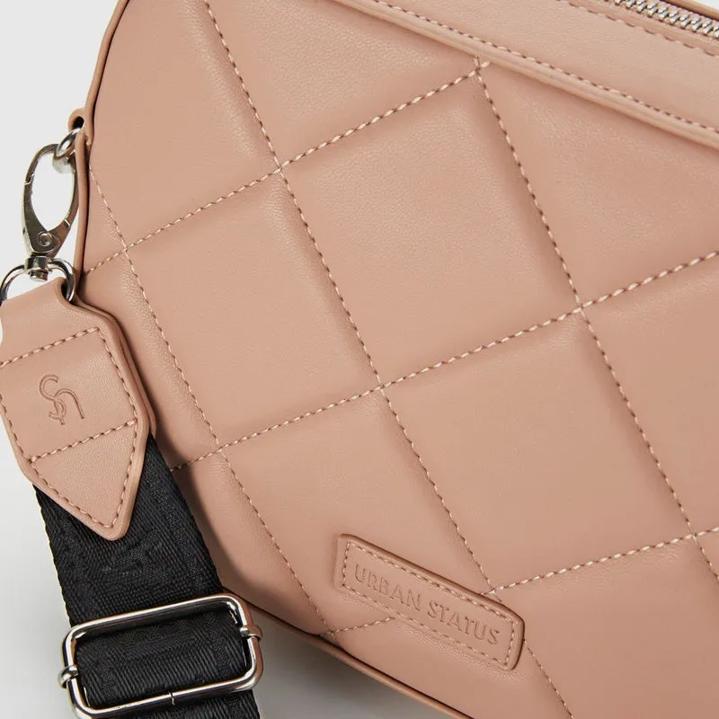 Urban Status - Bond Bag - Quilted Dusty Rose