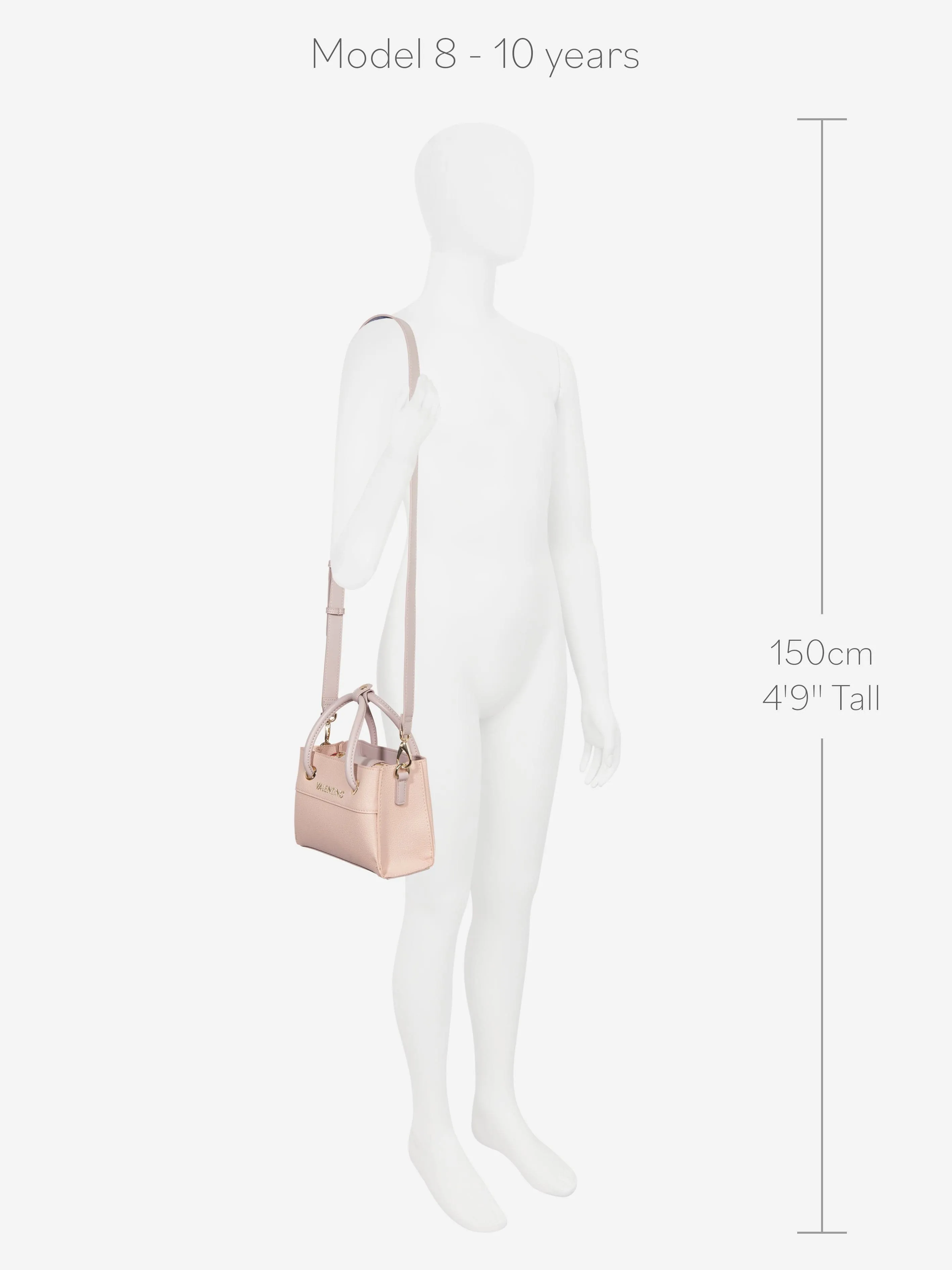 Valentino Girls Alexia Tote Bag in Pink