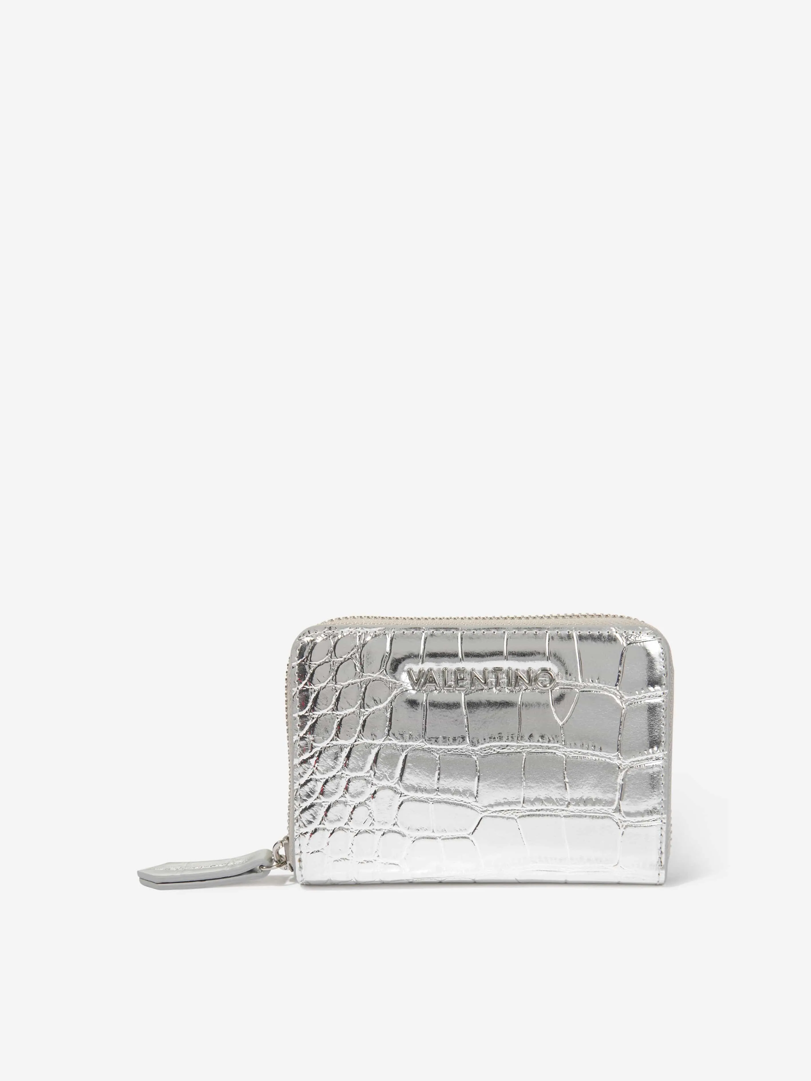 Valentino Girls Avenue Mirror And Wallet Gift Set in Silver (13cm)