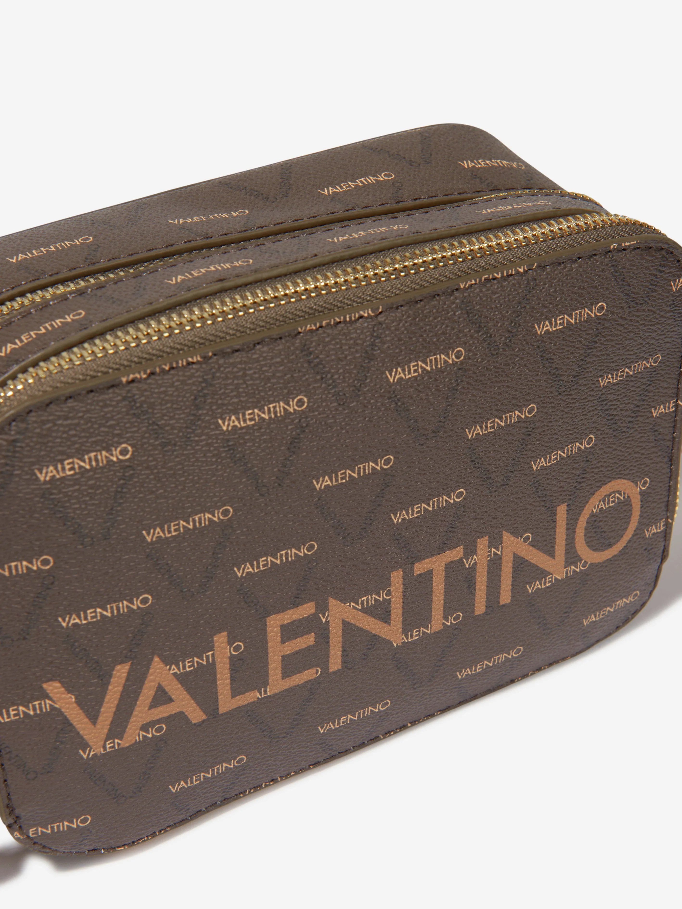 Valentino Girls Liuto Camera Bag in Brown