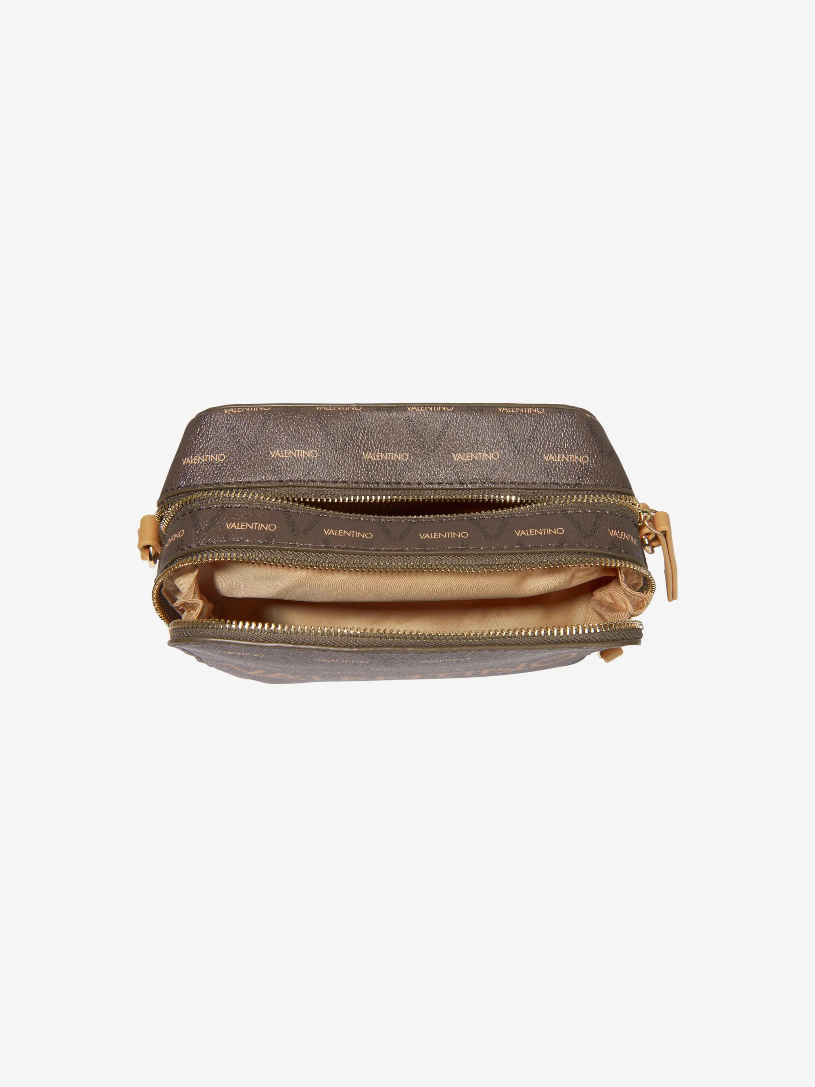 Valentino Girls Liuto Camera Bag in Brown