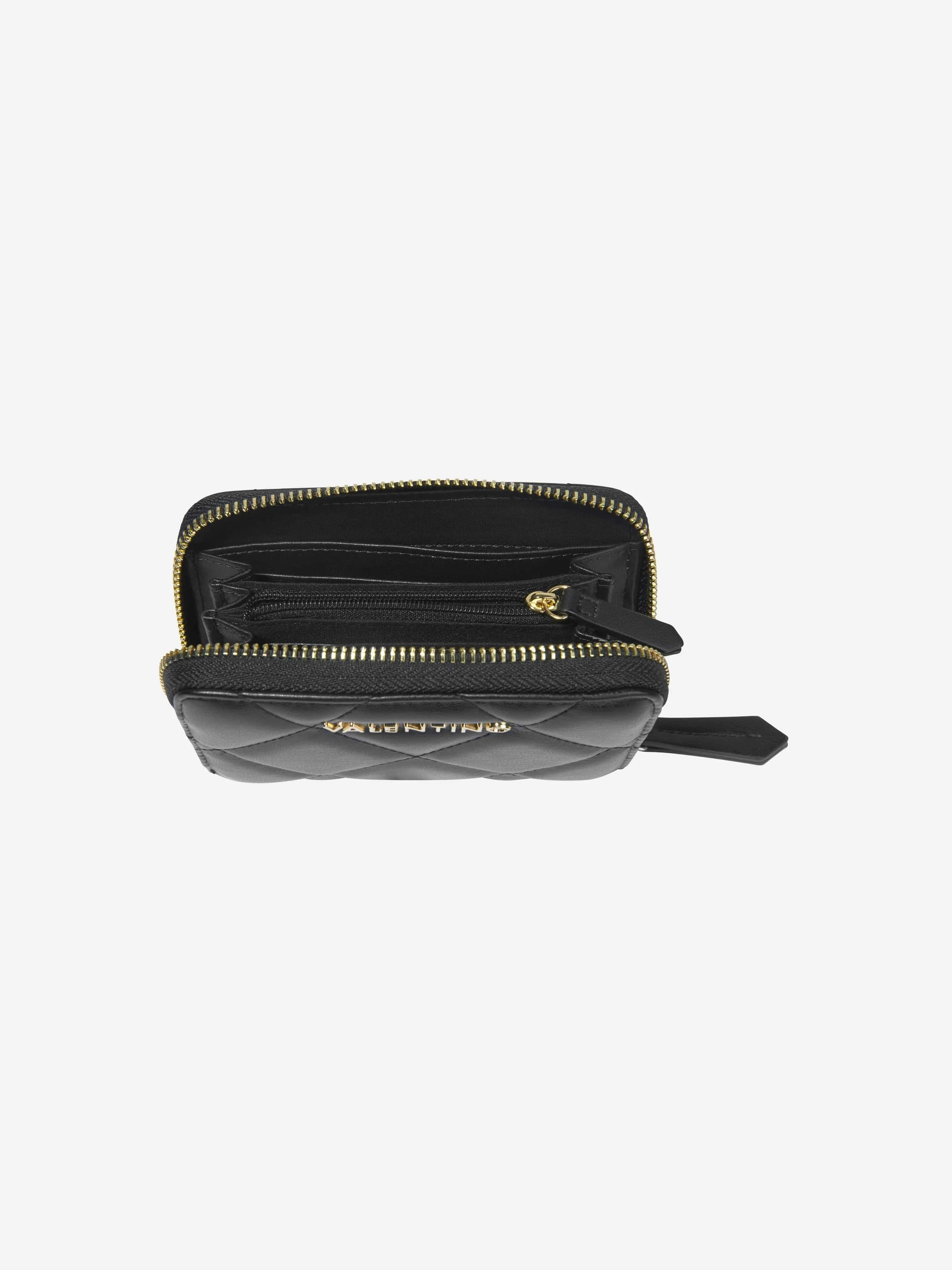 Valentino Girls Ocarina Wallet in Black (W: 13cm)