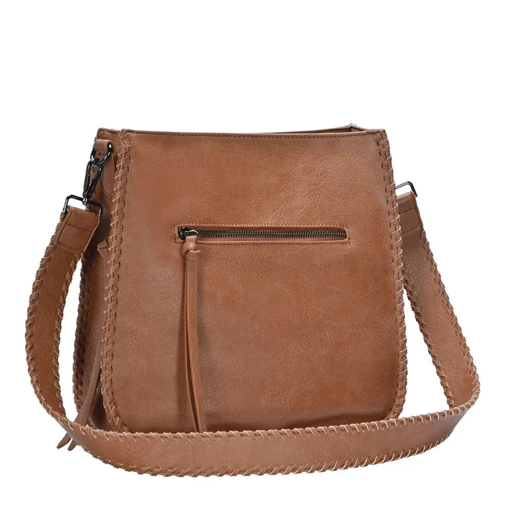 Whipstitch Crossbody Bag