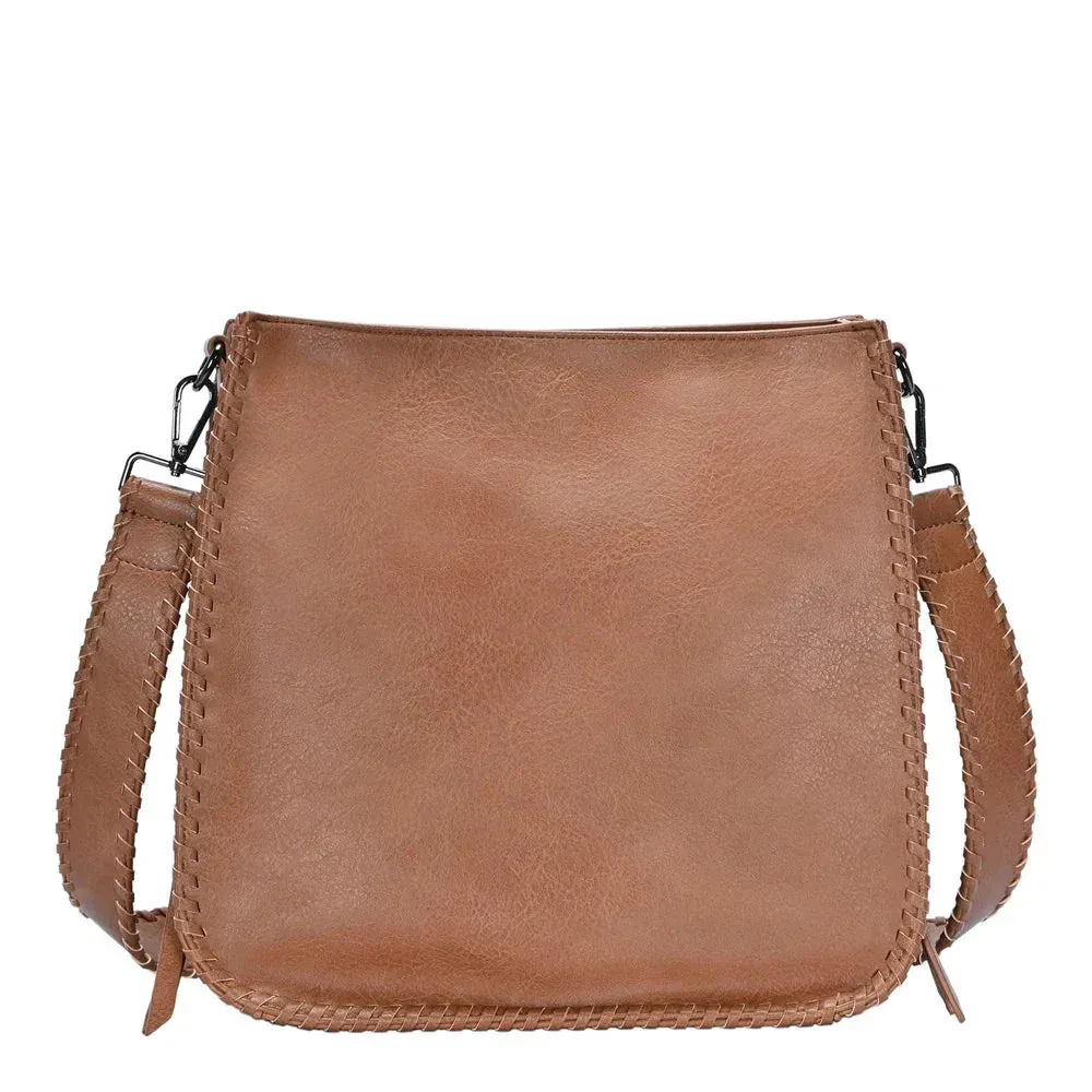 Whipstitch Crossbody Bag