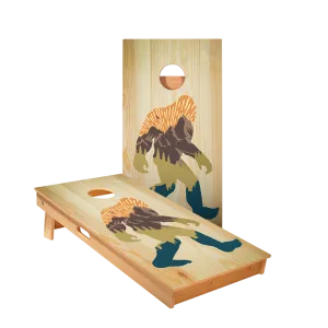 Wilderness Sasquatch Star Cornhole Boards