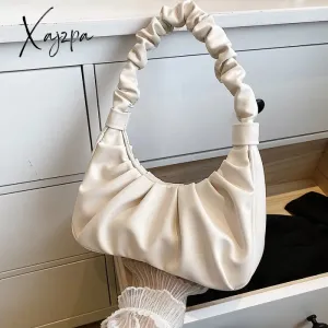 Xajzpa - Luxury Purses and Handgags for Women Trendy Summer Cute Mini Shoulder Bags Fashion Women Bag New Designer Hobo PU Leather