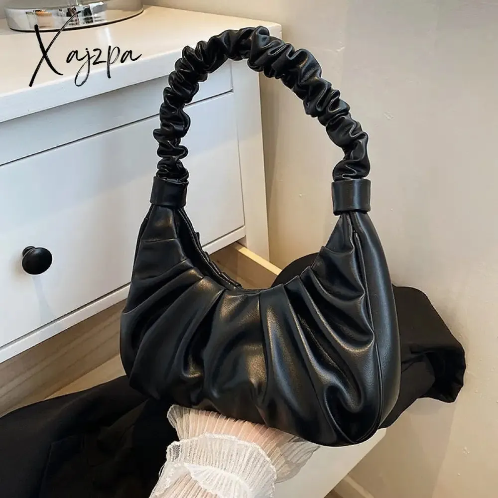 Xajzpa - Luxury Purses and Handgags for Women Trendy Summer Cute Mini Shoulder Bags Fashion Women Bag New Designer Hobo PU Leather