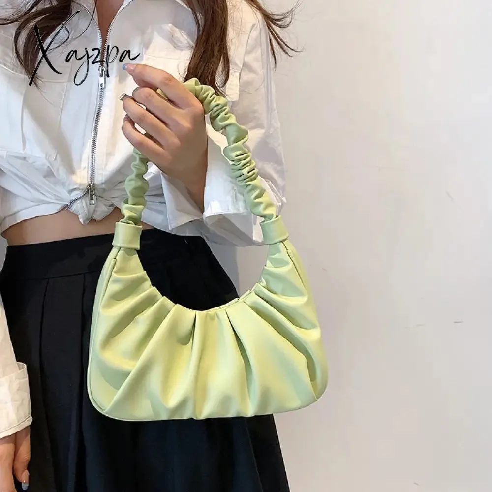 Xajzpa - Luxury Purses and Handgags for Women Trendy Summer Cute Mini Shoulder Bags Fashion Women Bag New Designer Hobo PU Leather