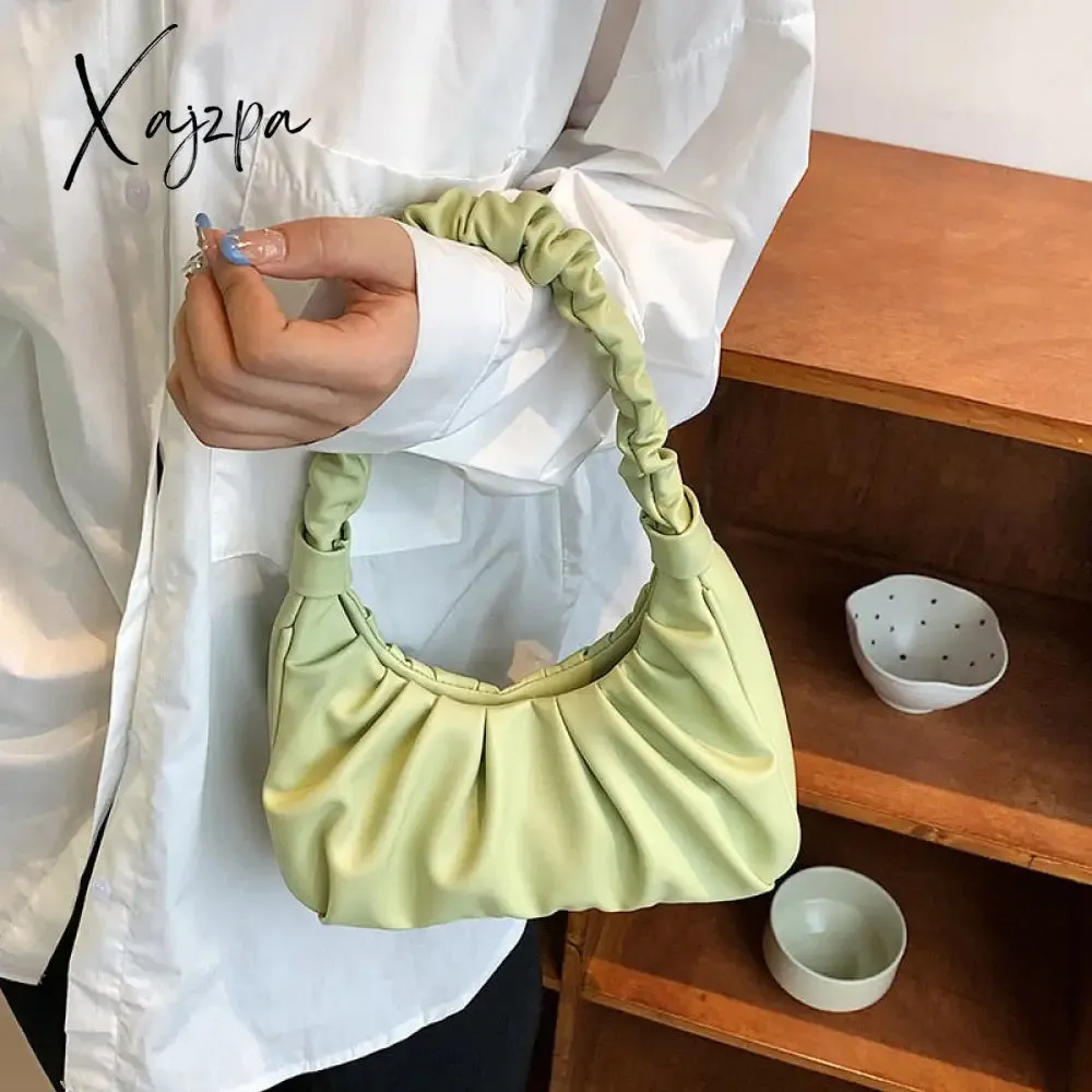 Xajzpa - Luxury Purses and Handgags for Women Trendy Summer Cute Mini Shoulder Bags Fashion Women Bag New Designer Hobo PU Leather