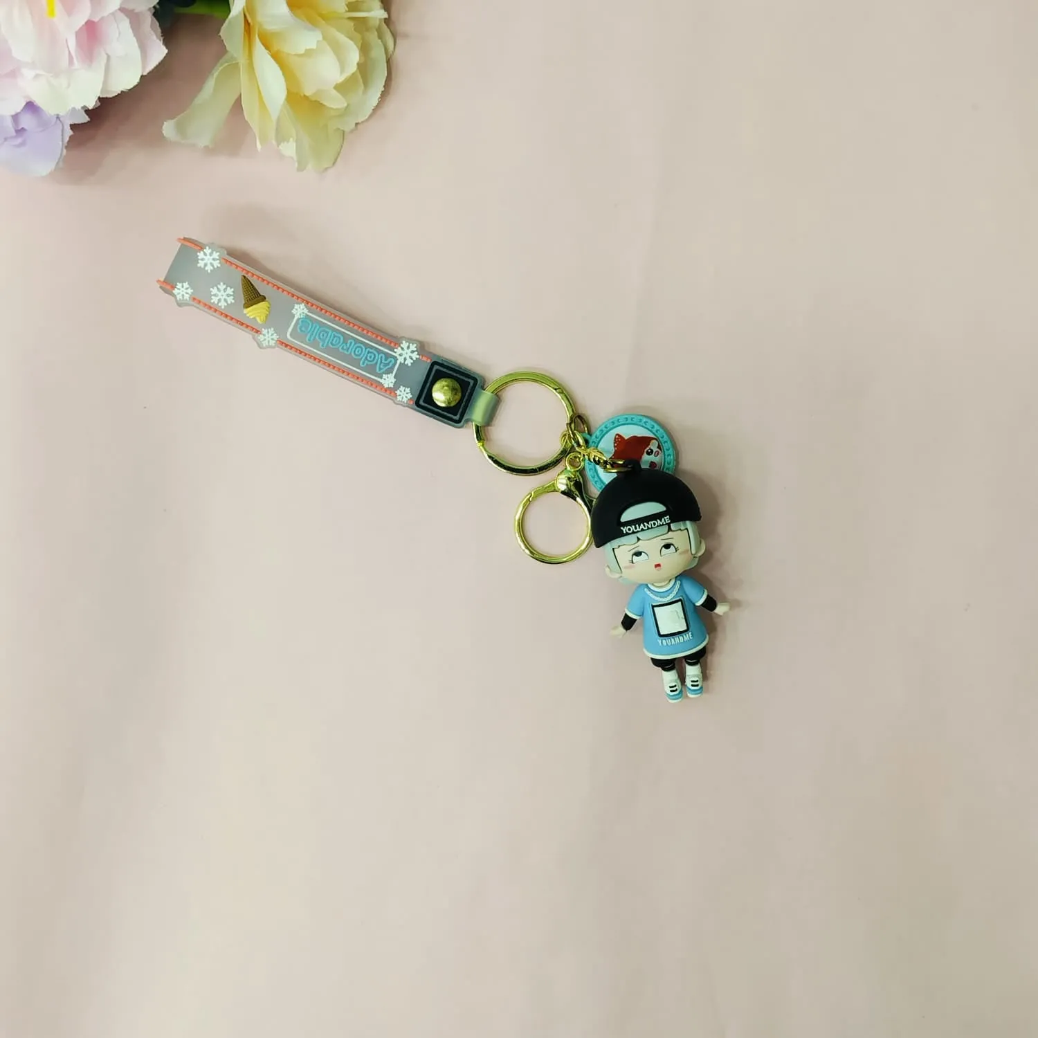 You And Me Adorable Keychain