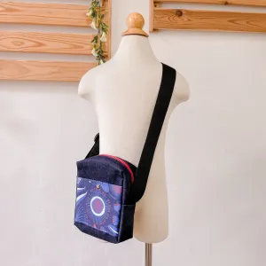 Zipper Messenger Sling Bag